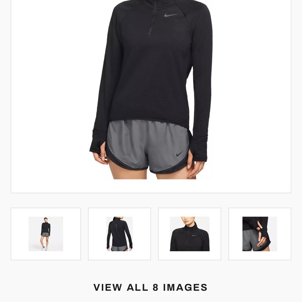 Nike Therma Fit 1/2 Zip - Dark Purple